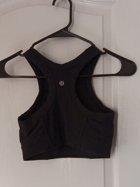 Lululemon Black Racerback Sports Bra